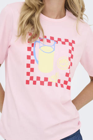 T-shirt - lichtroze