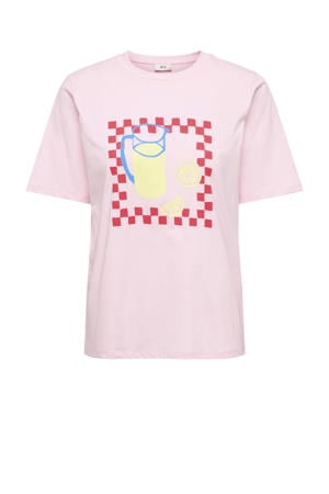 T-shirt lichtroze