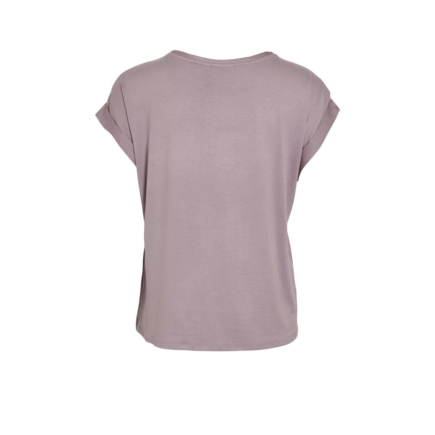 VILA satijnen blousetop violet