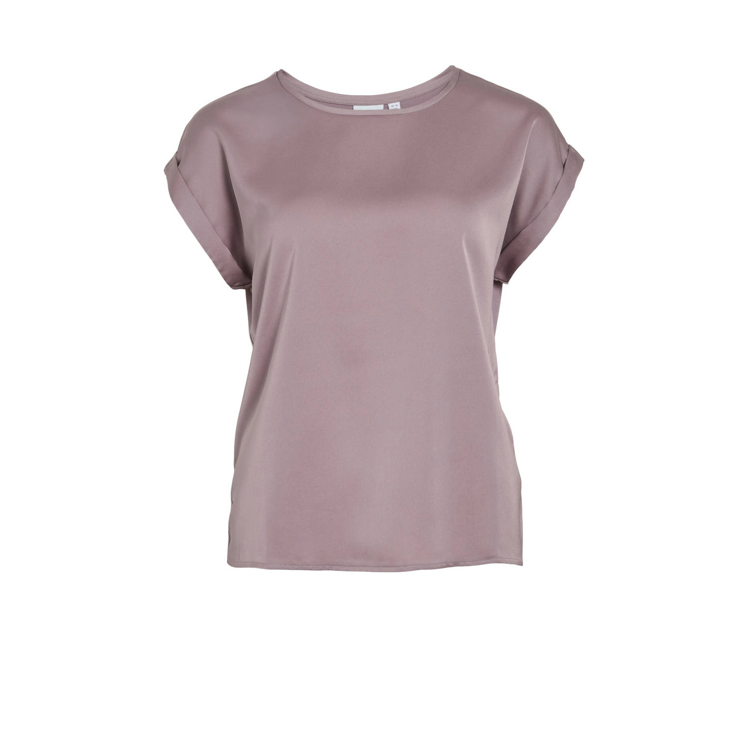 VILA satijnen blousetop violet