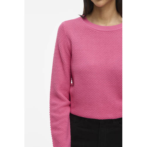 VILA trui roze gebreid afbeelding