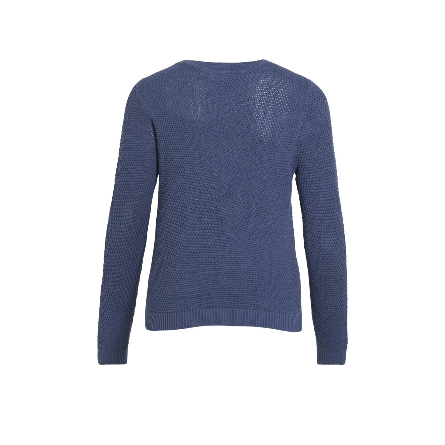 VILA pullover blauw gebreid