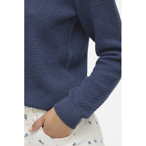VILA pullover blauw gebreid afbeelding