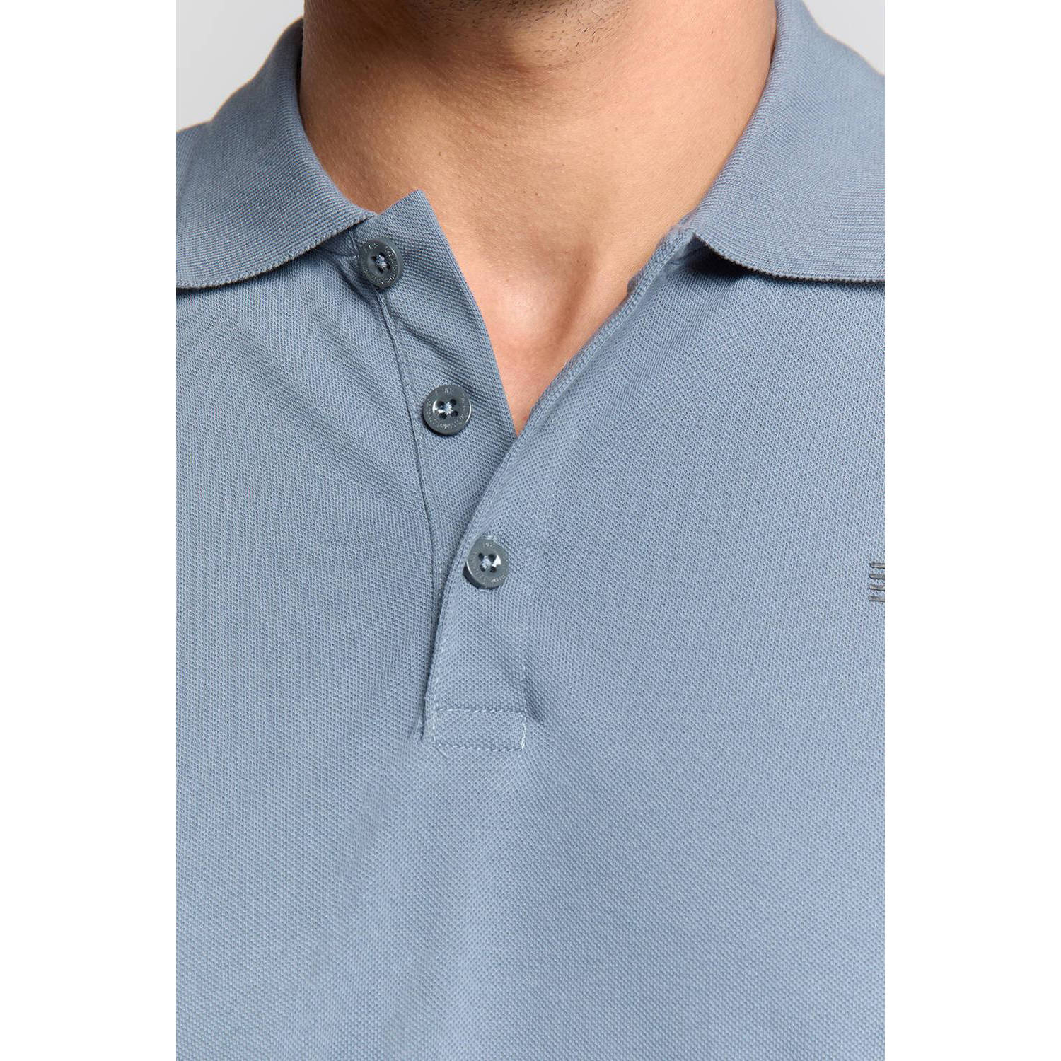 No Excess regular polo blauw