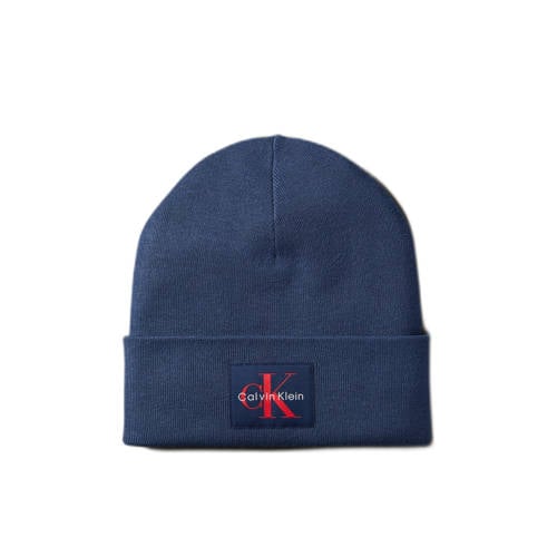 Calvin Klein muts Monologo Patch blauw afbeelding