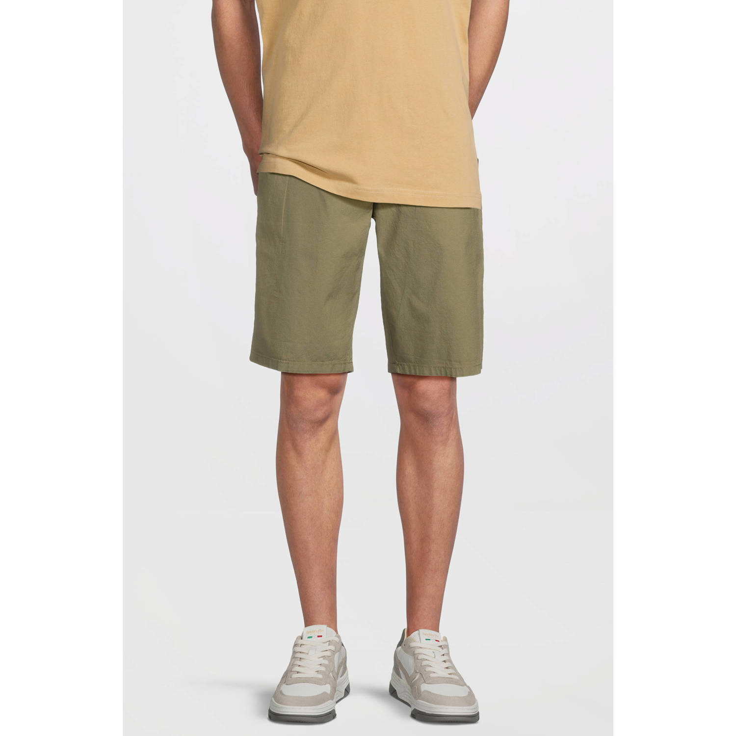 Cars regular casual short olijfgroen
