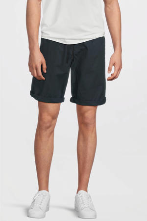 regular casual short donkerblauw