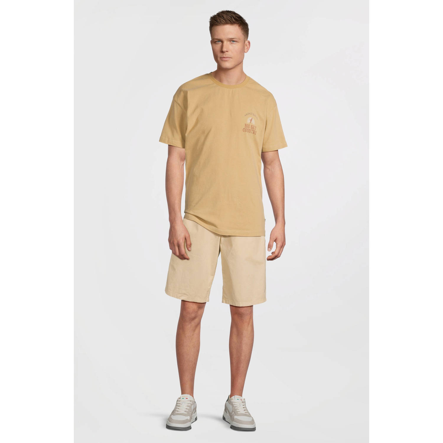 Cars regular casual short beige