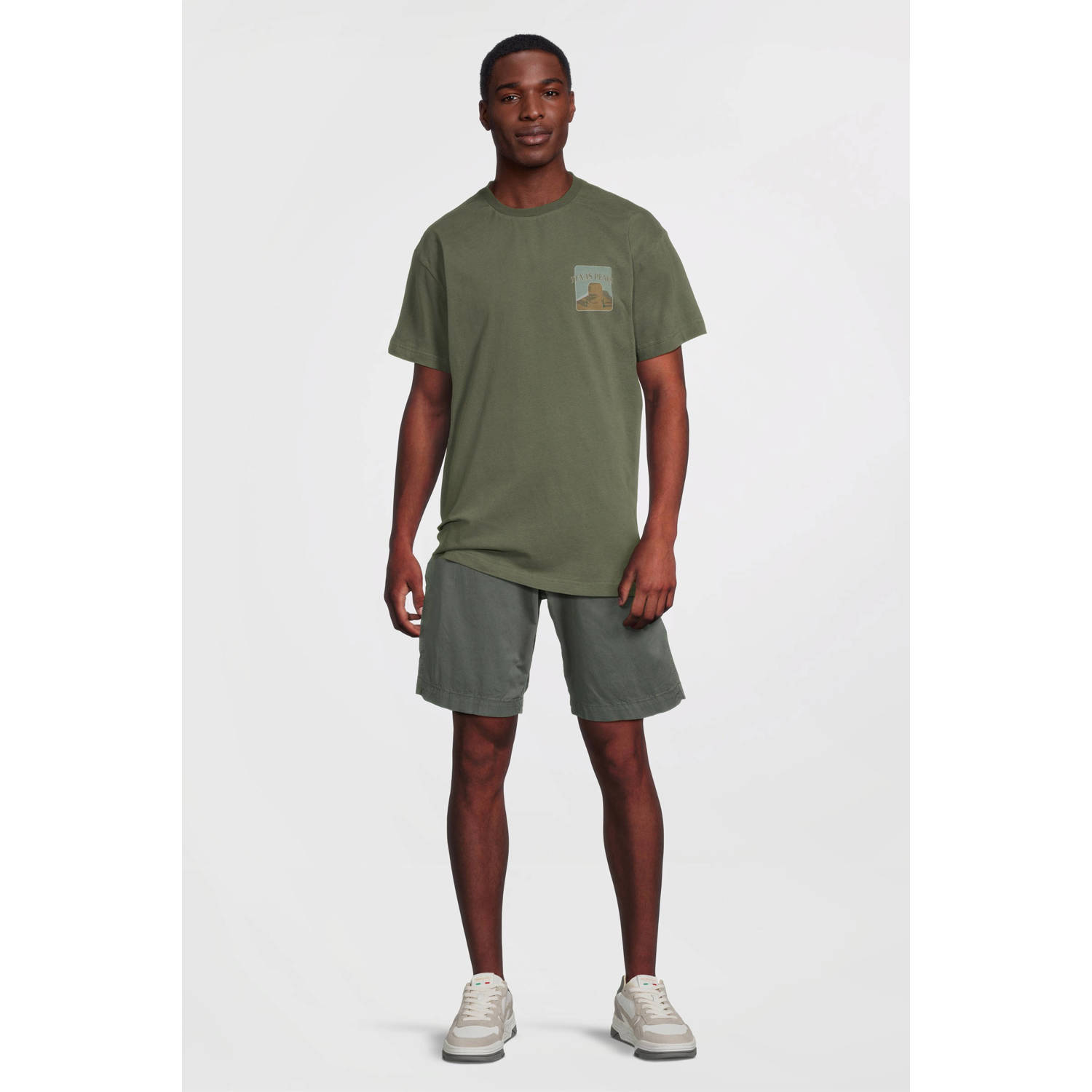 Cars regular cargo short donkergroen