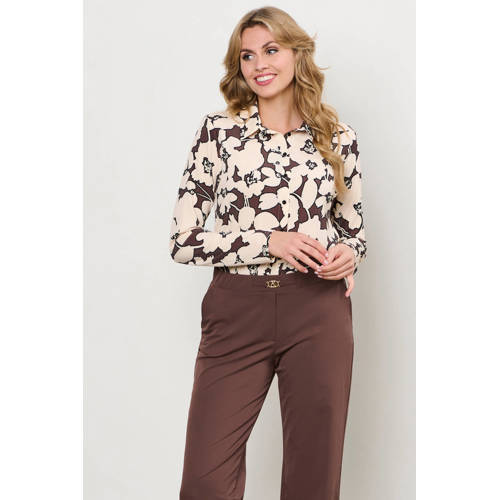 &Co Woman blouse donkerbruin afbeelding