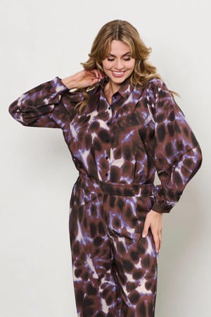 blouse bruin
