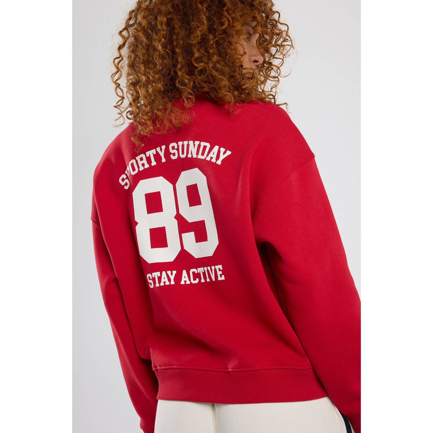 America Today sweater rood
