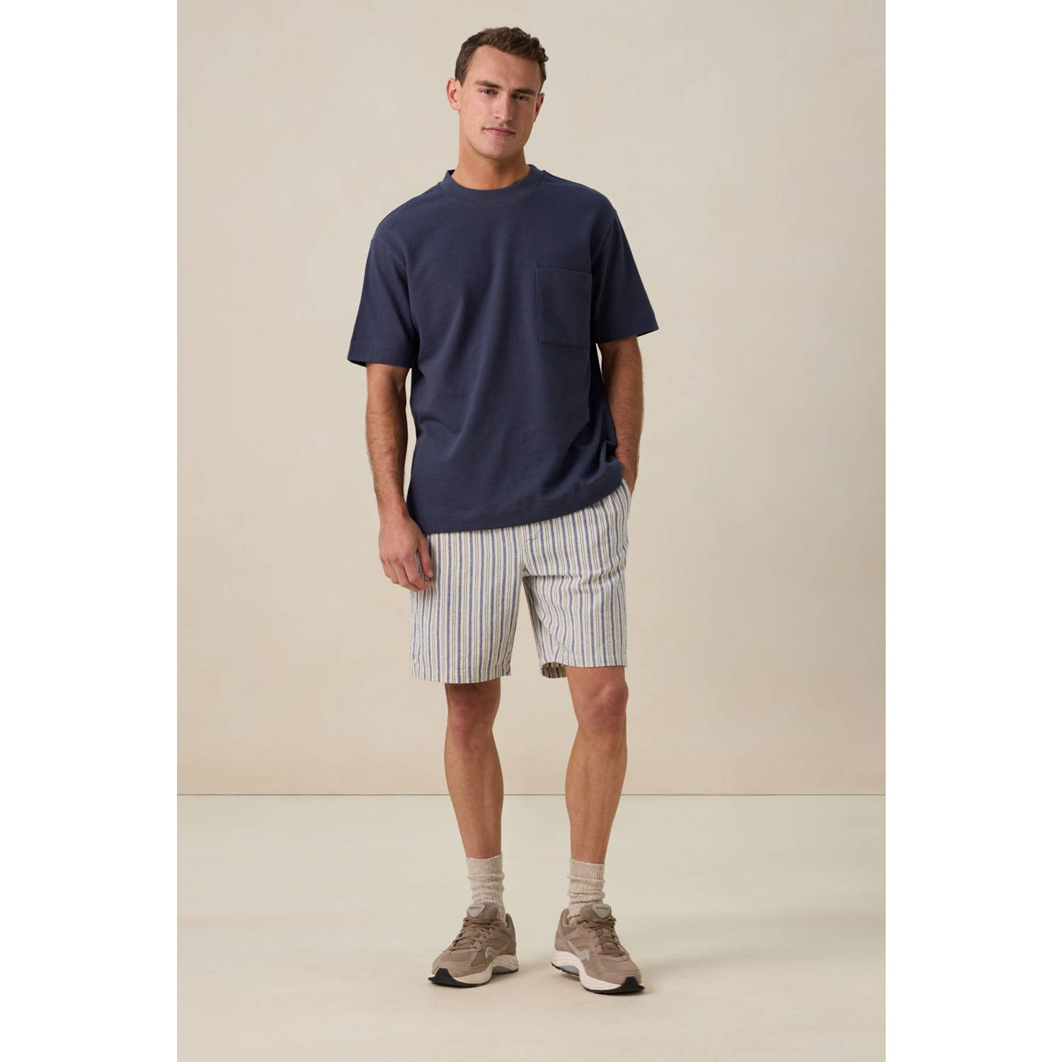 Sissy-Boy regular casual short blauw