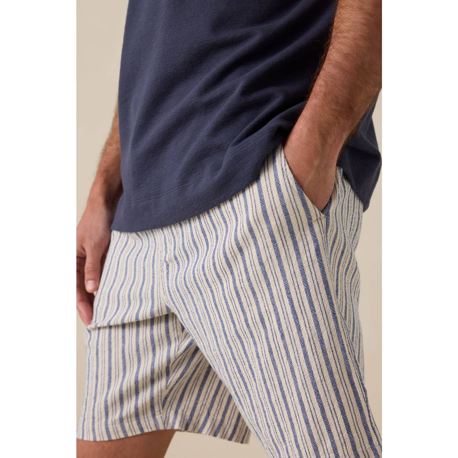 Sissy-Boy regular casual short blauw