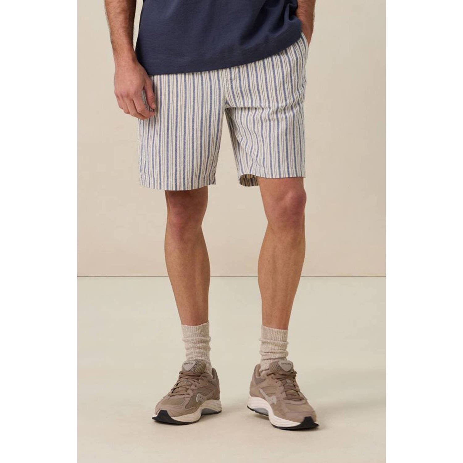 Sissy-Boy regular casual short blauw