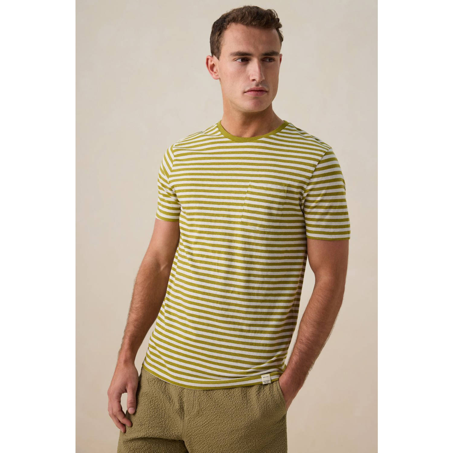 Sissy-Boy linnen T-shirt groen