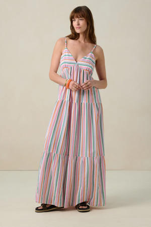 maxi jurk multi