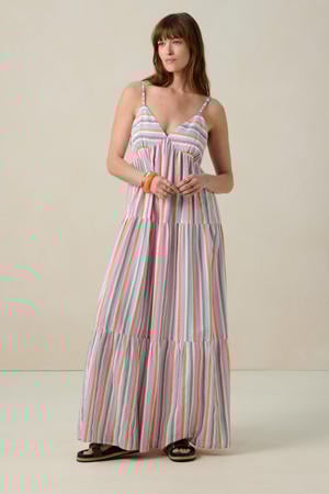 maxi jurk multi