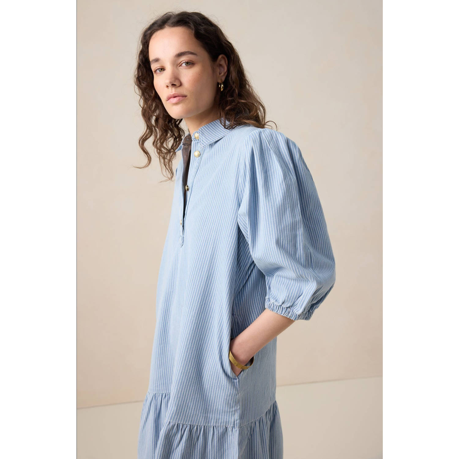 Sissy-Boy spijkerjurk medium blue denim