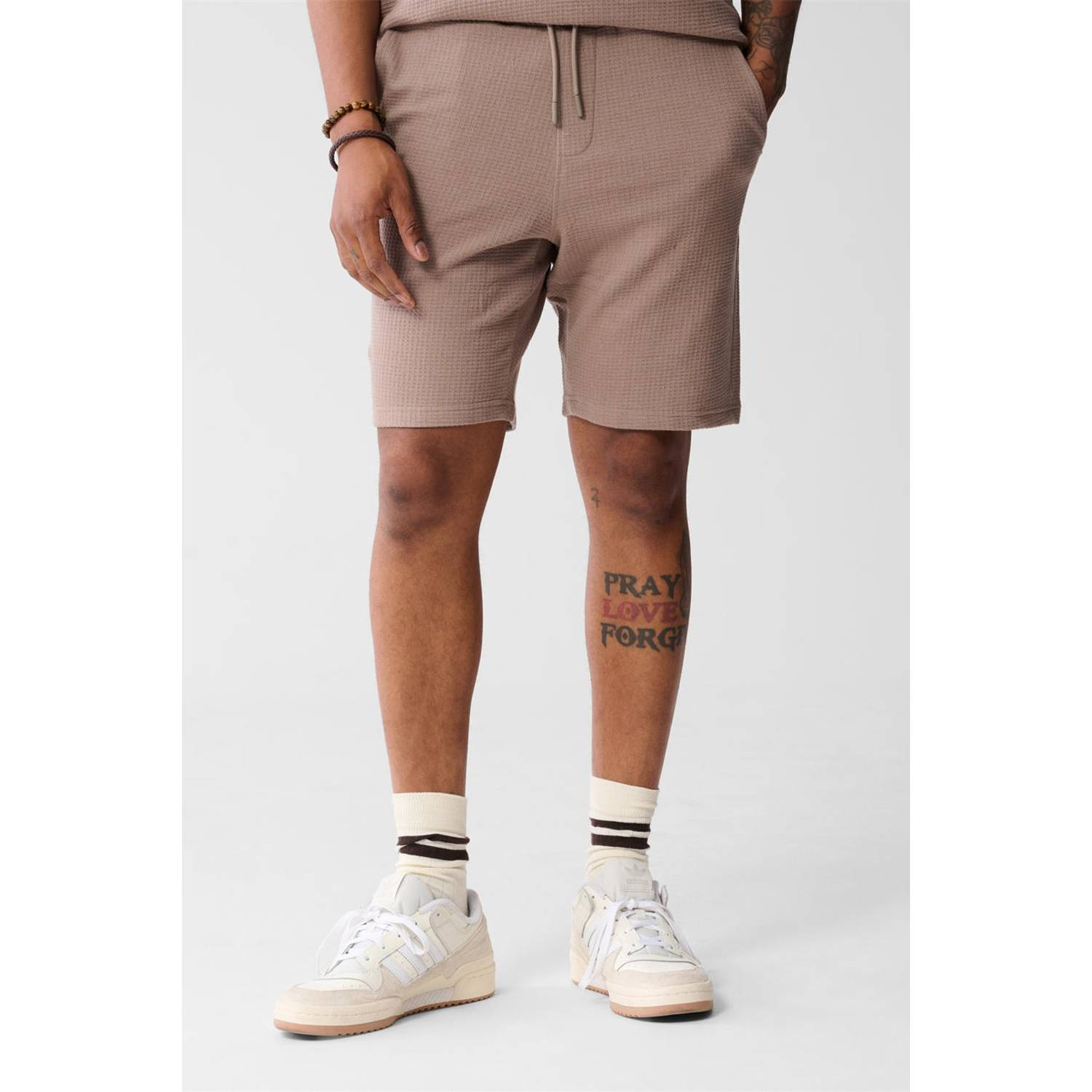 Shoeby regular casual short lichtbruin