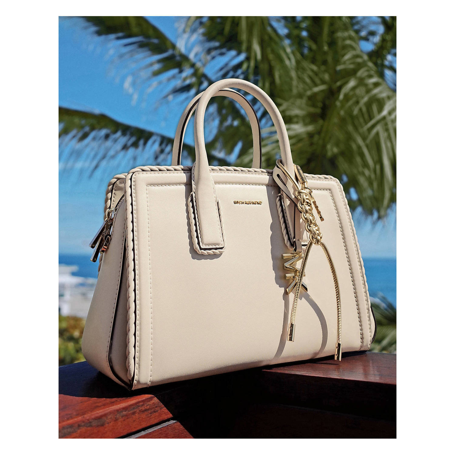 Michael Kors sleutelhanger Novelty goudkleurig