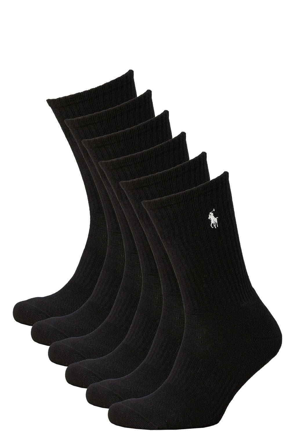 Ralph Lauren sokken - zwart (set van 6)