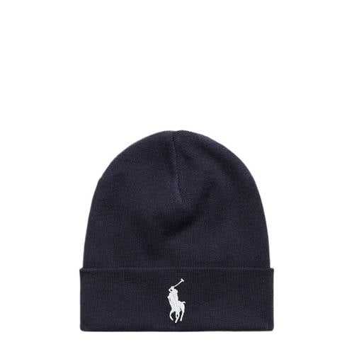 Ralph Lauren muts met logo donkerblauw afbeelding
