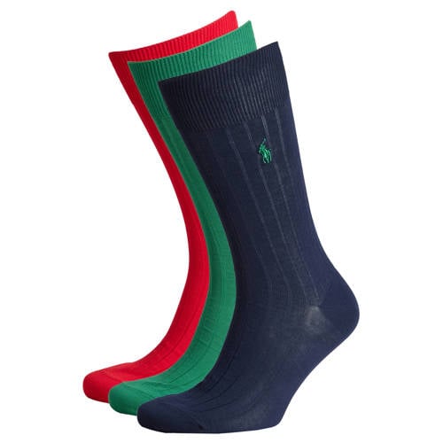 Ralph Lauren giftbox sokken - set van 3 multi afbeelding