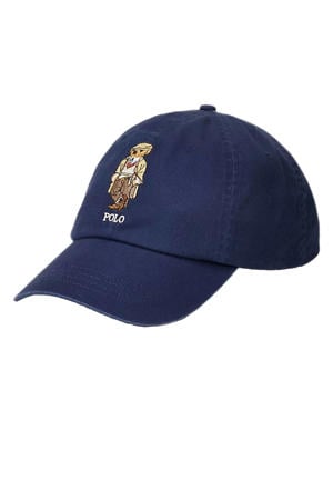 pet met logo donkerblauw