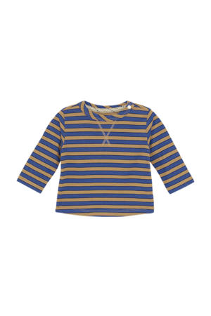 gestreepte longsleeve blauw