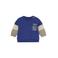 Noppies baby sweater blauw