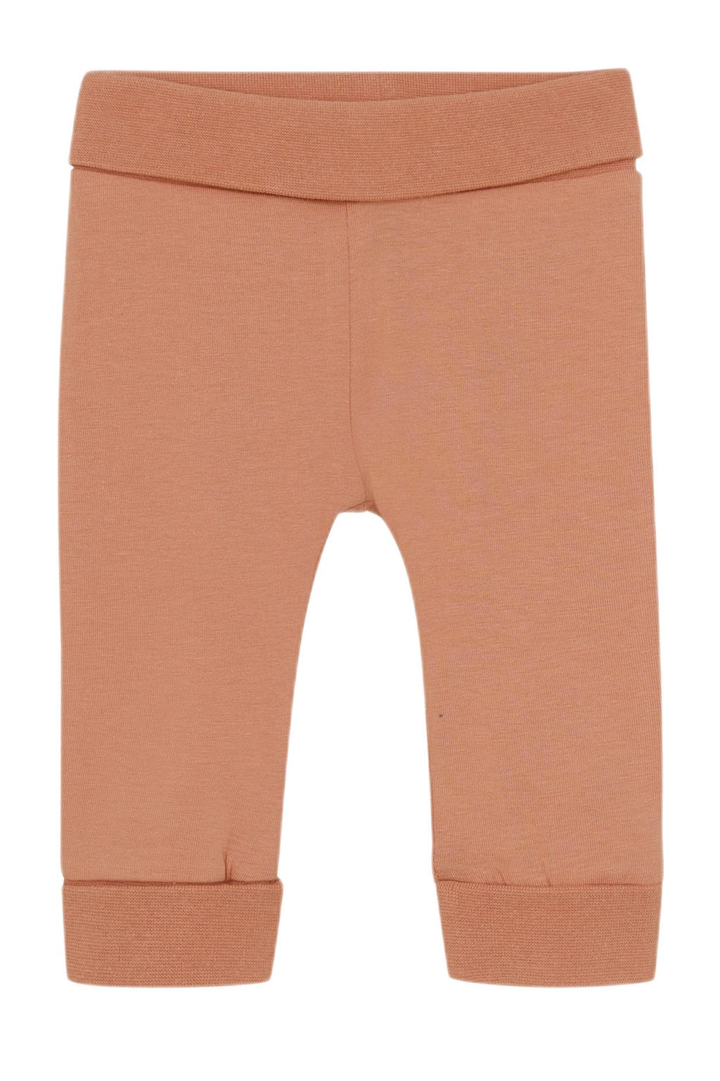 Brique meisjes Noppies baby regular casual broek van stretchkatoen met elastische tailleband en effen