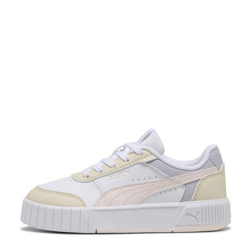 Puma Carina Mia PS sneakers wit/lichtroze/lila afbeelding