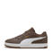 Puma Caven imitatieleren leren sneakers 2.0 bruin/wit