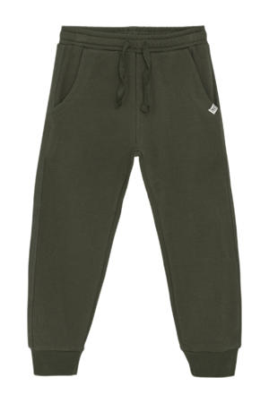regular casual broek groen