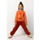 Noppies kids sweater koraalrood