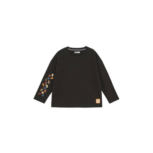 Noppies kids longsleeve donkerbruin afbeelding