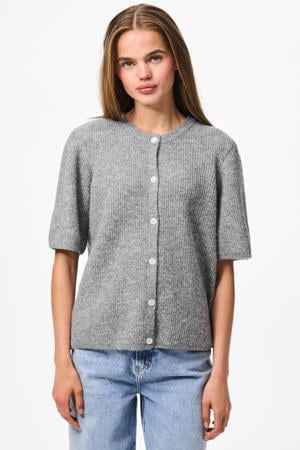 wollen vest gebreid