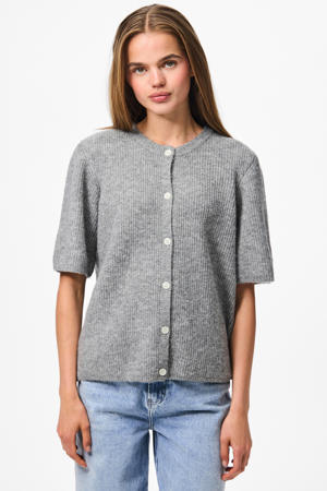 wollen vest gebreid