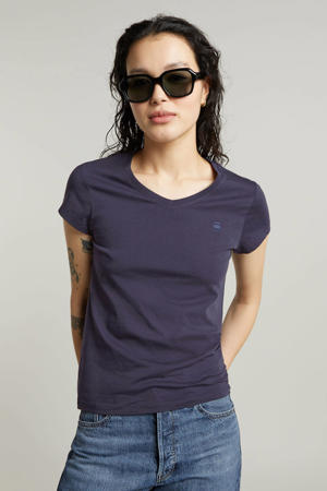 T-shirt - donkerblauw
