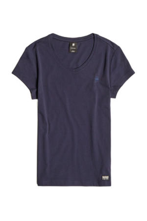 T-shirt - donkerblauw