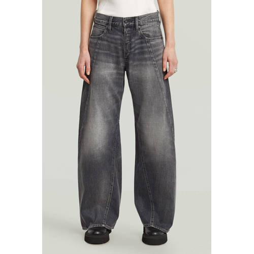G-STAR wide leg jeans grey denim afbeelding