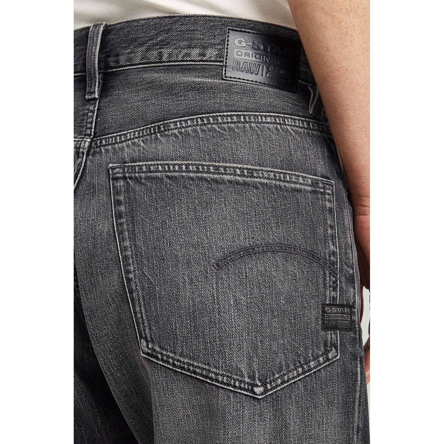 G-STAR wide leg jeans grey denim