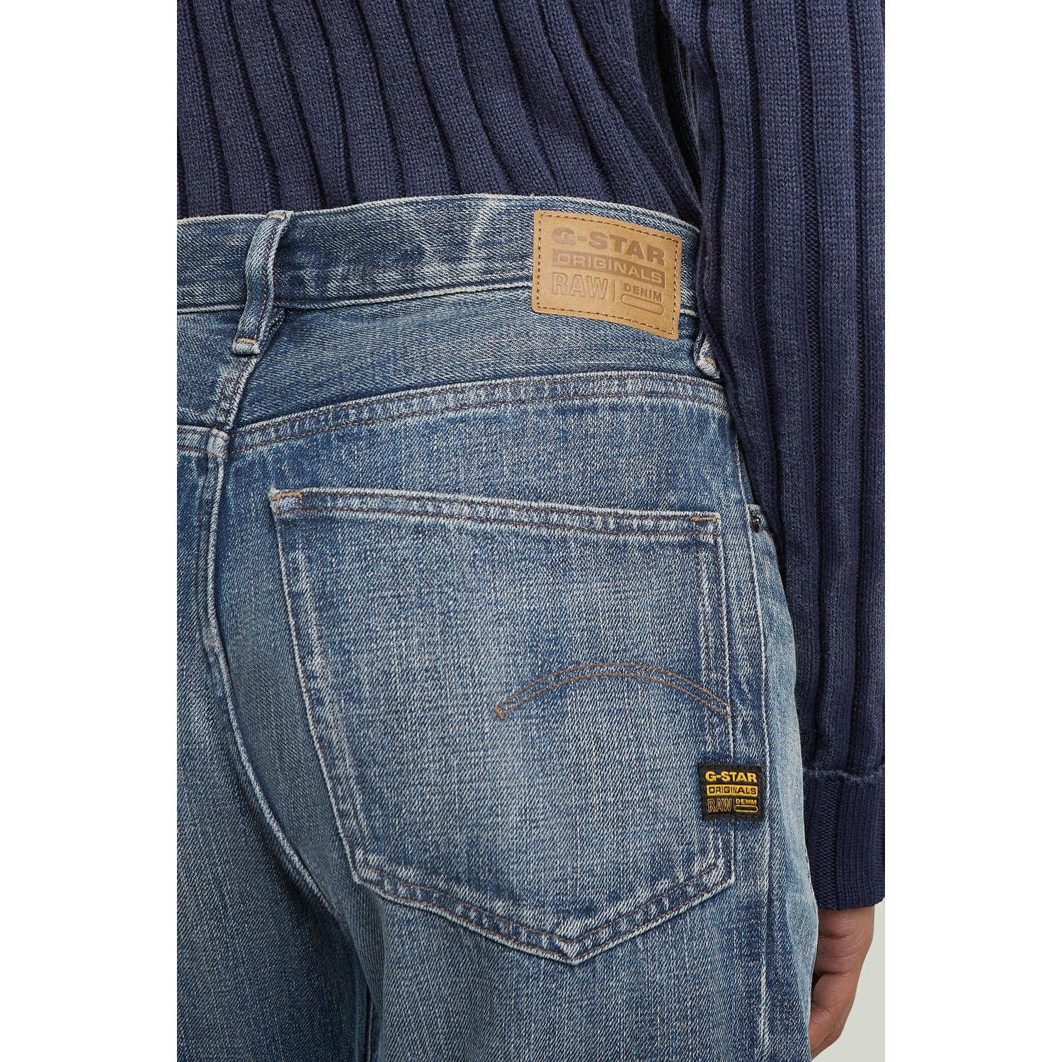 G-STAR wide leg jeans medium blue denim