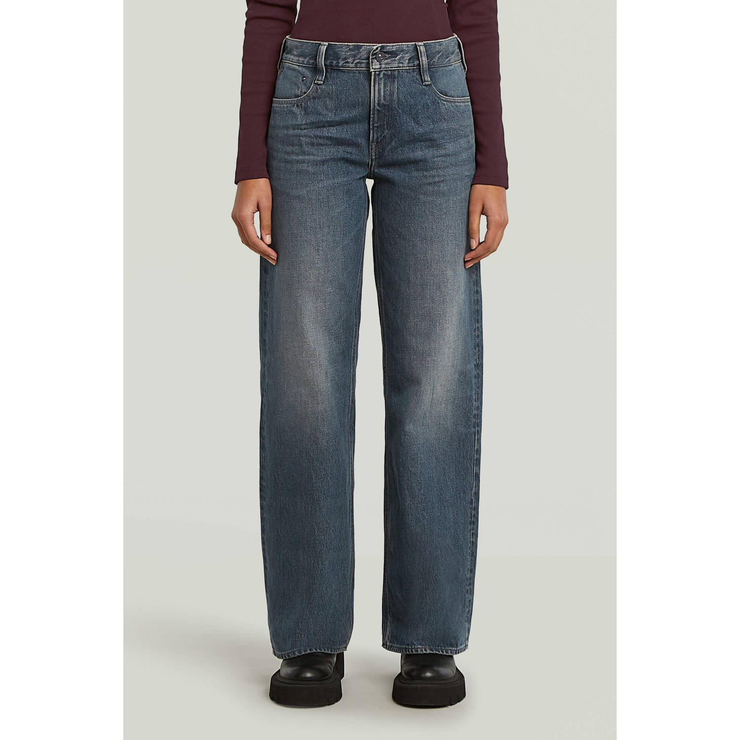 G-Star RAW Loose fit jeans Judee Loose Wmn met binnenzak voor muntgeld