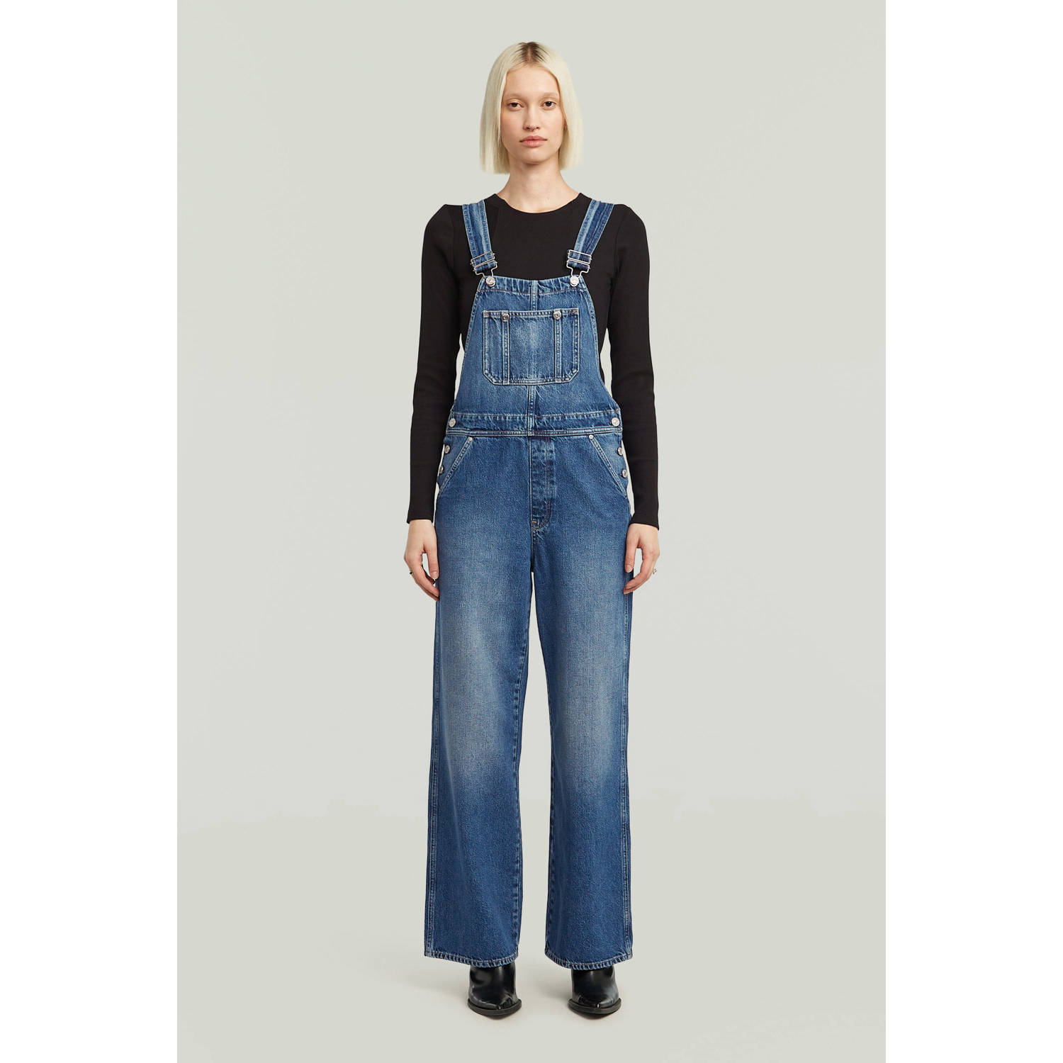G-Star RAW Straight Leg Tuinbroek Anders Dames