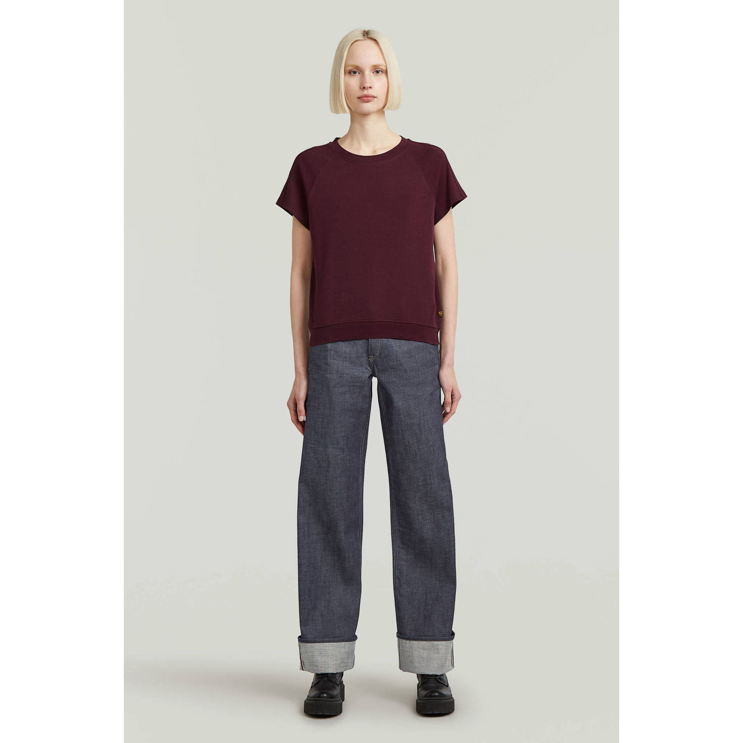 G-STAR top donkerrood