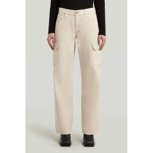 G-STAR cargo jeans beige afbeelding