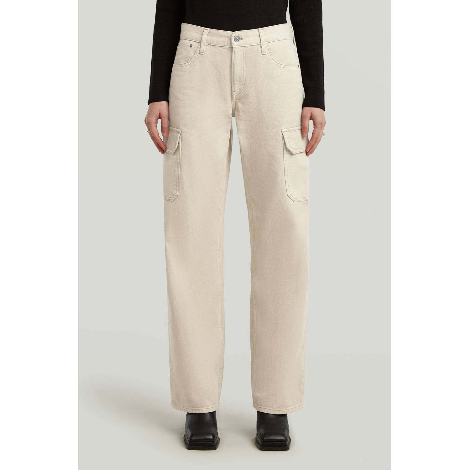 G-STAR cargo jeans beige