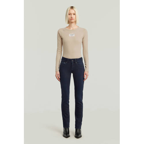 G-STAR slim fit jeans dark blue denim afbeelding